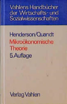 Abbildung von Henderson / Quandt | Mikroökonomische Theorie | 5. Auflage | 1983 | beck-shop.de