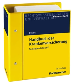 Abbildung von Peters | Handbuch der Krankenversicherung - Teil II | 1. Auflage | 2018 | beck-shop.de