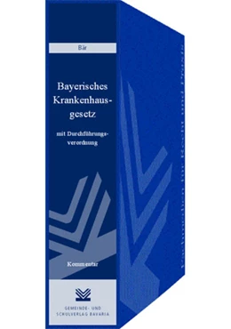 Abbildung von Bär | Bayerisches Krankenhausgesetz | 1. Auflage | 2016 | beck-shop.de
