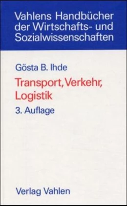 Abbildung von Ihde | Transport, Verkehr, Logistik | 3. Auflage | 2001 | beck-shop.de