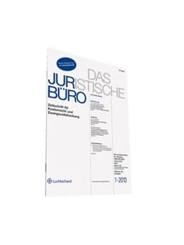 Abbildung von Das Juristische Büro • JurBüro | 69. Auflage | 2018 | beck-shop.de