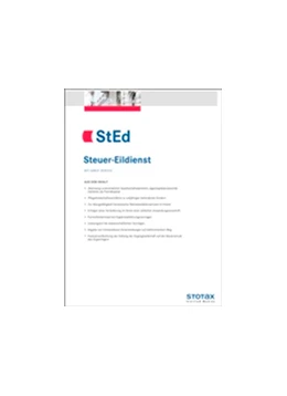 Abbildung von Steuer-Eildienst - StEd | 106. Auflage | 2018 | beck-shop.de