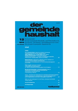 Abbildung von Der Gemeindehaushalt | 119. Auflage | 2018 | beck-shop.de