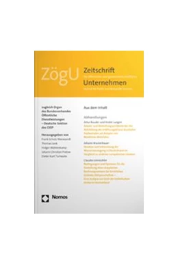 Abbildung von Zeitschrift für öffentliche und gemeinwirtschaftliche Unternehmen • ZögU | 41. Auflage | 2018 | beck-shop.de