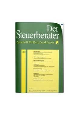 Abbildung von Der Steuerberater • StB | 69. Auflage | 2018 | beck-shop.de