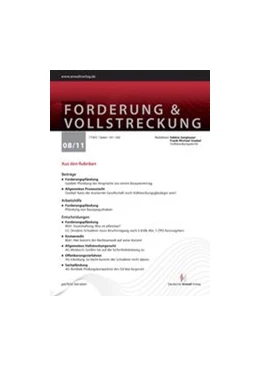 Abbildung von FoVo - Forderung und Vollstreckung | 1. Auflage | 2018 | beck-shop.de
