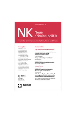 Abbildung von Neue Kriminalpolitik • NK | 30. Auflage | 2018 | beck-shop.de