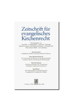 Abbildung von Zeitschrift für evangelisches Kirchenrecht - ZevKR | 1. Auflage | 2018 | beck-shop.de
