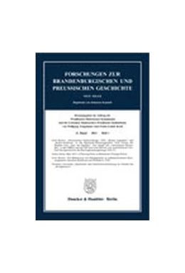 Abbildung von Forschungen zur Brandenburgischen und Preußischen Geschichte | 28. Auflage | 2018 | beck-shop.de