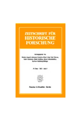 Abbildung von Zeitschrift für Historische Forschung • ZHF | 1. Auflage | 2018 | beck-shop.de