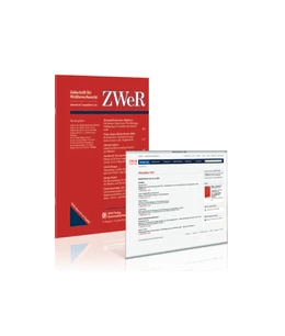 Abbildung von Zeitschrift für Wettbewerbsrecht • ZWeR | 16. Auflage | 2018 | beck-shop.de