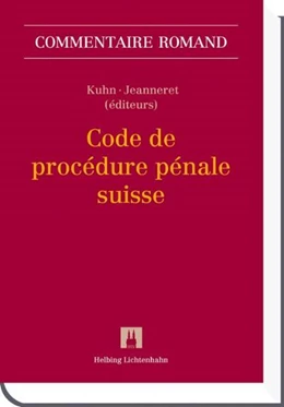 Abbildung von Kuhn / Jeanneret | Code de procédure pénale suisse: CPP | 1. Auflage | 2011 | beck-shop.de