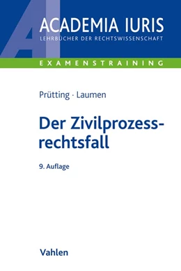 Abbildung von Baumgärtel / Prütting | Der Zivilprozessrechtsfall | 2. Auflage | 2018 | beck-shop.de