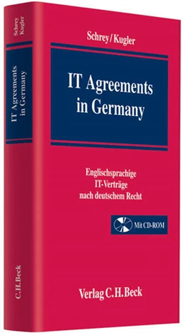 Abbildung von Schrey / Kugler | IT Agreements in Germany | 1. Auflage | 2011 | beck-shop.de