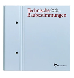 Abbildung von Gottsch / Hasenjäger | Technische Baubestimmungen | 1. Auflage | 2017 | beck-shop.de