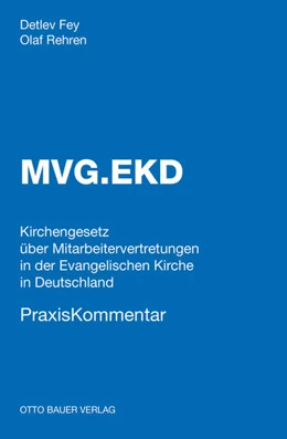 Abbildung von Fey / Rehren | MVG.EKD PraxisKommentar | 1. Auflage | 2014 | beck-shop.de