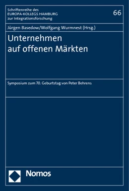Abbildung von Basedow / Wurmnest | Unternehmen auf offenen Märkten | 1. Auflage | 2011 | beck-shop.de