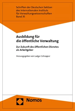 Abbildung von Schrapper | Ausbildung für die öffentliche Verwaltung | 1. Auflage | 2011 | 35 | beck-shop.de