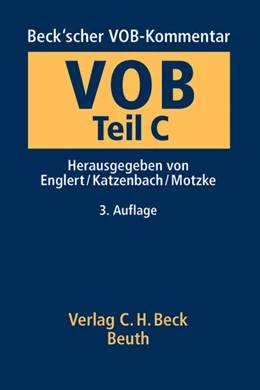 Abbildung von Englert / Katzenbach | Beck'scher VOB- und Vergaberechtskommentar - Vierbändige Ausgabe, VOB Teil C: Allgemeine Technische Vertragsbedingungen für Bauleistungen (ATV) | 3. Auflage | 2014 | beck-shop.de