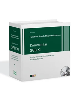 Abbildung von Grüner | Handbuch Soziale Pflegeversicherung | 1. Auflage | 2018 | beck-shop.de