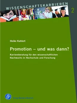 Abbildung von Kahlert | Promotion – und was dann? | 1. Auflage | 2026 | 2 | beck-shop.de