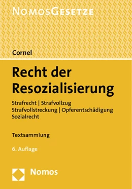 Abbildung von Cornel | Recht der Resozialisierung | 6. Auflage | 2011 | beck-shop.de