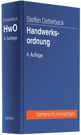 Abbildung von Detterbeck | Handwerksordnung: HwO | 4. Auflage | 2008 | beck-shop.de