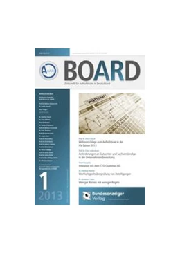 Abbildung von BOARD | 1. Auflage | 2018 | beck-shop.de