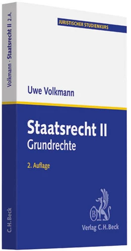 Abbildung von Volkmann | Staatsrecht II | 2. Auflage | 2011 | beck-shop.de