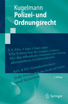 Abbildung von Kugelmann | Polizei- und Ordnungsrecht | 2. Auflage | 2011 | beck-shop.de