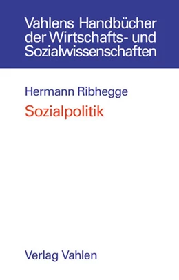 Abbildung von Ribhegge | Sozialpolitik | 1. Auflage | 2004 | beck-shop.de