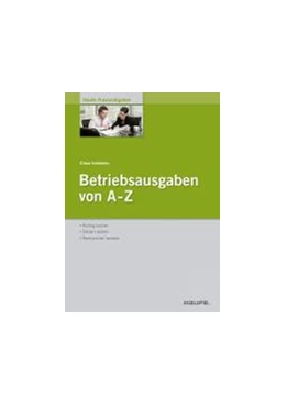 Abbildung von Goldstein | Betriebsausgaben von A-Z | 1. Auflage | 2010 | beck-shop.de