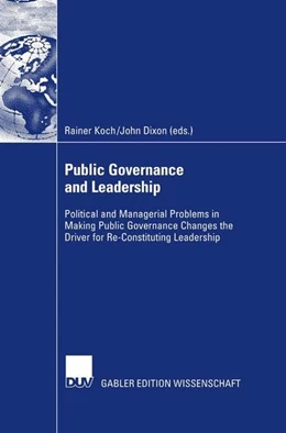 Abbildung von Koch / Dixon | Public Governance and Leadership | 1. Auflage | 2007 | beck-shop.de