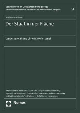 Abbildung von Hesse | Der Staat in der Fläche | 1. Auflage | 2011 | 14 | beck-shop.de