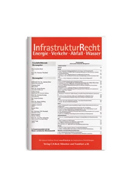 Abbildung von IR • InfrastrukturRecht | 15. Auflage | 2018 | beck-shop.de