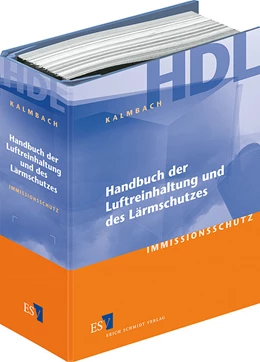 Abbildung von Kalmbach | Handbuch der Luftreinhaltung und des Lärmschutzes • ohne Aktualisierungsservice | 1. Auflage | 2018 | beck-shop.de