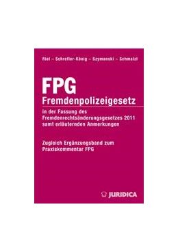 Abbildung von Riel / Schrefler-König | Fremdenpolizeigesetz in der Fassung des Fremdenrechtsänderungsgesetzes 2011 | 1. Auflage | 2011 | 9 | beck-shop.de